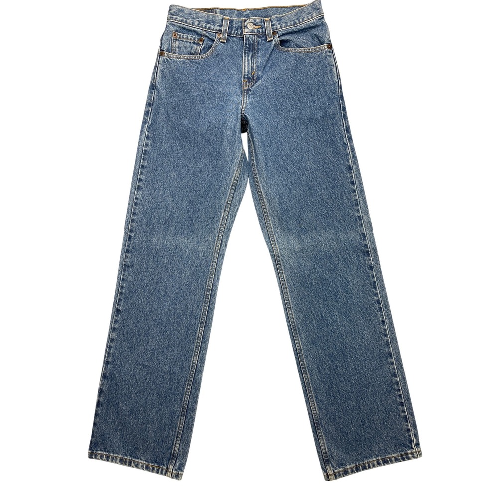 Levis 577 Womens Size 4M Blue Acid Wash Denim Red Tab Jeans Vintage 90s EUC